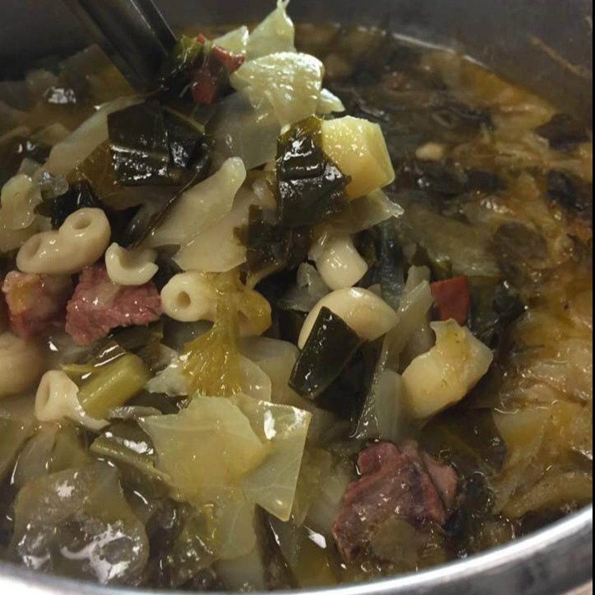 Avo's kale soup