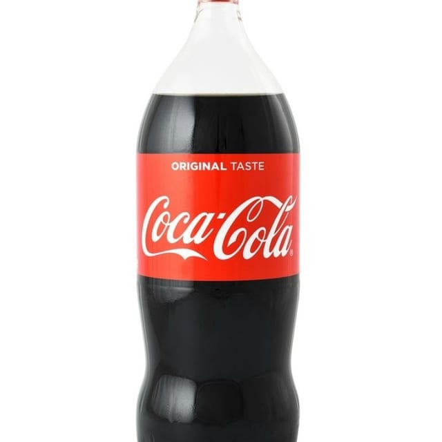 2 Liter soda bottle.
