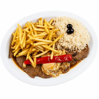 Portuguese steak plate