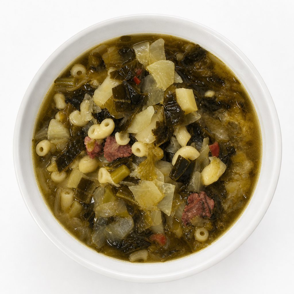 Avo's kale soup.