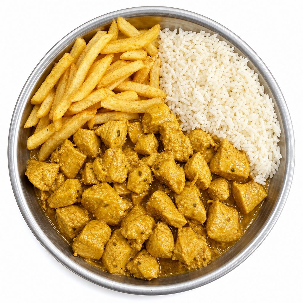 Chicken Mozambique plate.