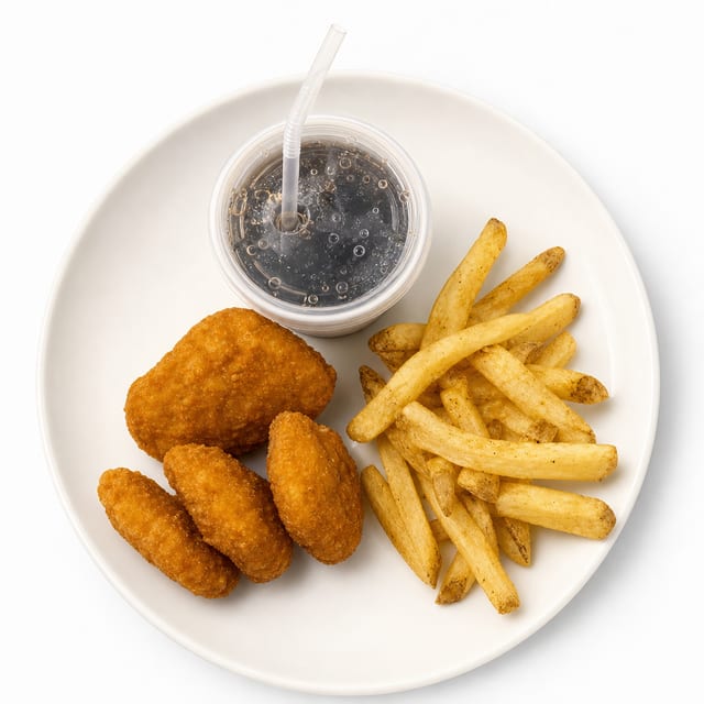 Kids chicken nuggets.