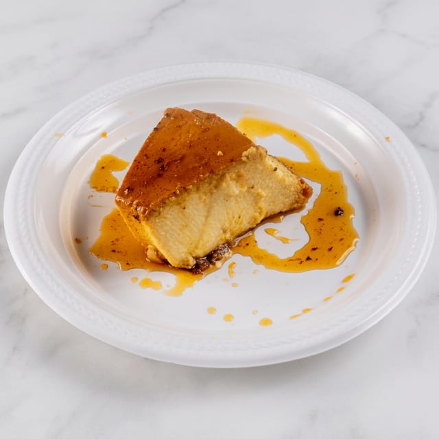 Avo's famous flan cake.