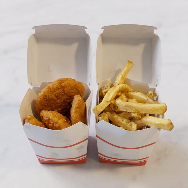Kids chicken nuggets.